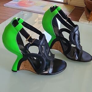 Bally Switzerland Paige Witchy Whimsigoth Avant Garde Heels Size 37.5